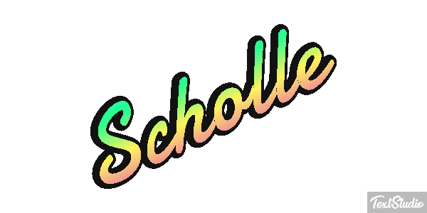 Scholle Texteffekt