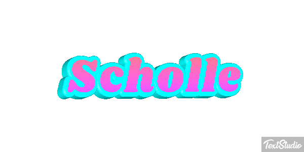 Scholle Texteffekt