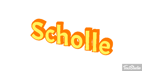Scholle Texteffekt