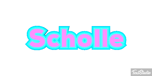 Scholle Texteffekt