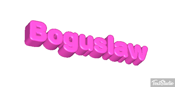 Bogusław Efekt tekstowy