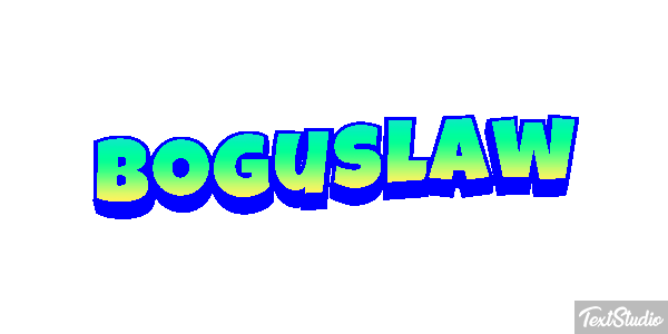 Bogusław Efekt tekstowy