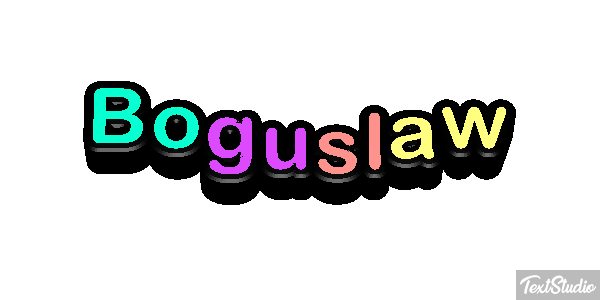 Bogusław Efekt tekstowy