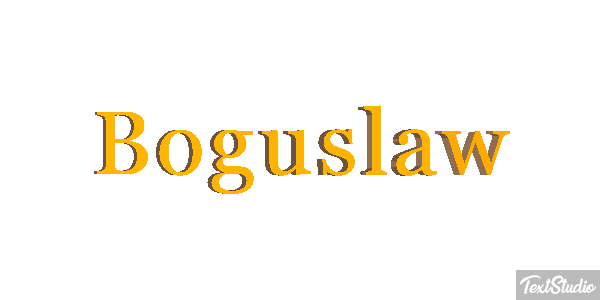 Bogusław Efekt tekstowy