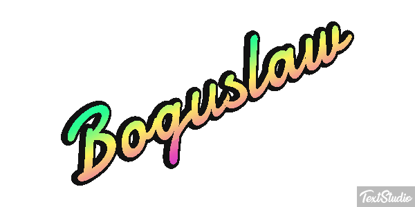 Bogusław Efekt tekstowy