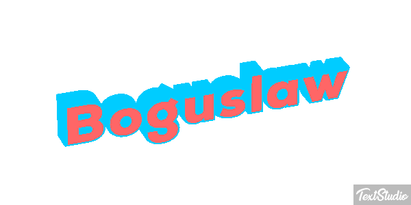 Bogusław Efekt tekstowy