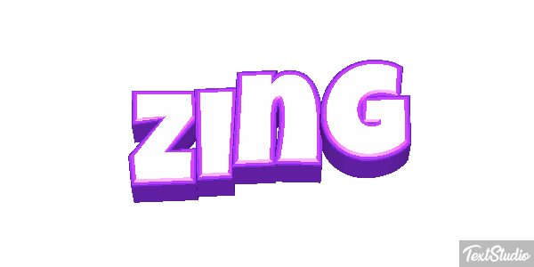 Zing Effet de texte
