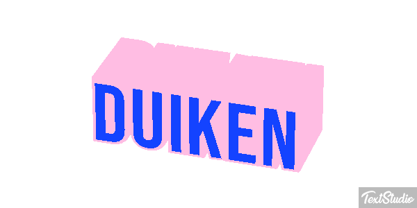Duiken Tekst effect