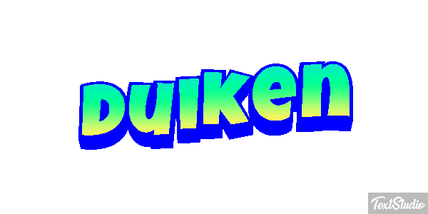 Duiken Tekst effect