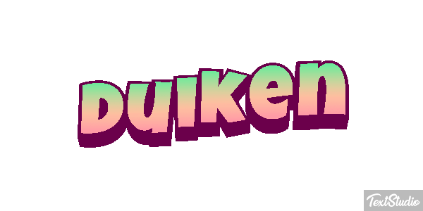 Duiken Tekst effect