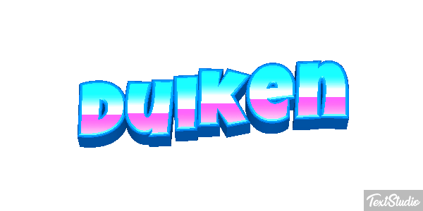 Duiken Tekst effect