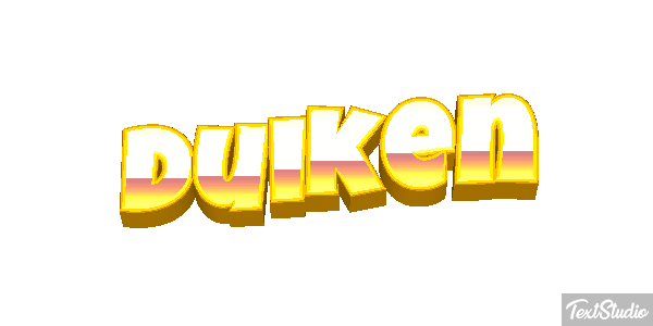 Duiken Tekst effect