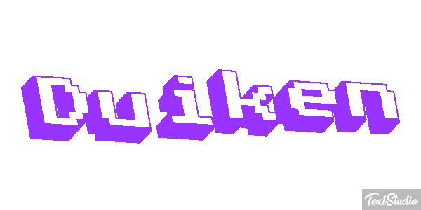 Duiken Tekst effect
