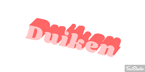 Duiken Tekst effect
