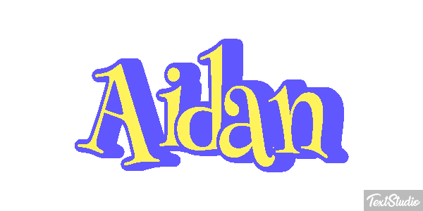 Aidan Texteffekt
