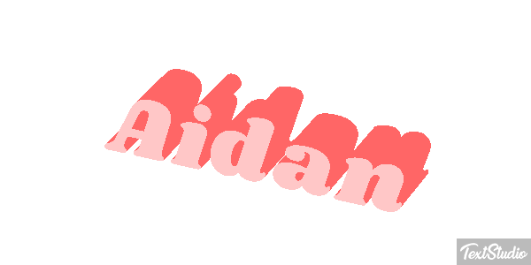 Aidan Texteffekt