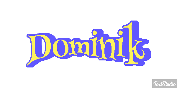 Dominik Efecto de texto