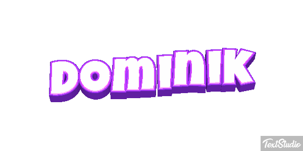 Dominik Efecto de texto