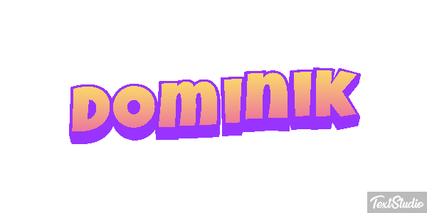 Dominik Efecto de texto