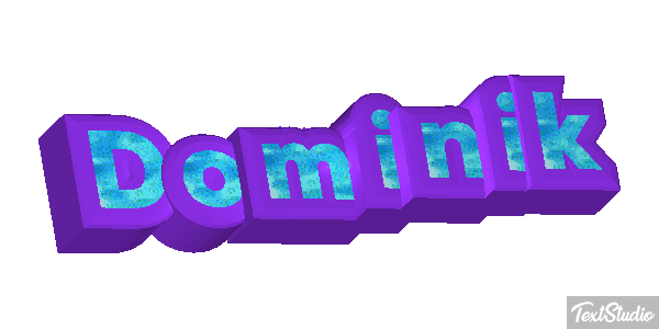 Dominik Efecto de texto
