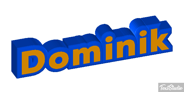 Dominik Efecto de texto