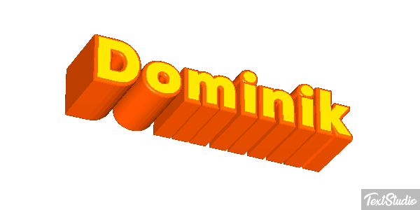 Dominik Efecto de texto
