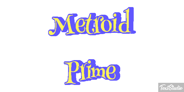 Metroid Prime Effetto testo