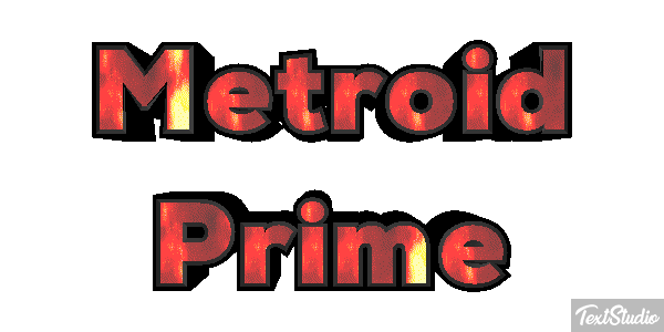 Metroid Prime Effetto testo