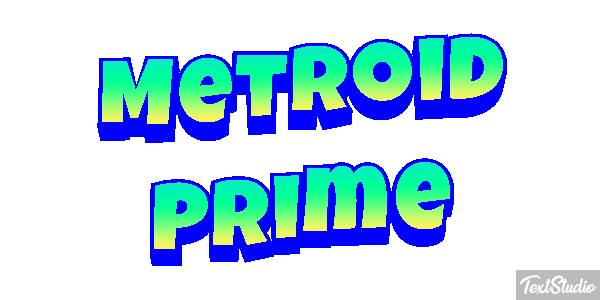 Metroid Prime Effetto testo
