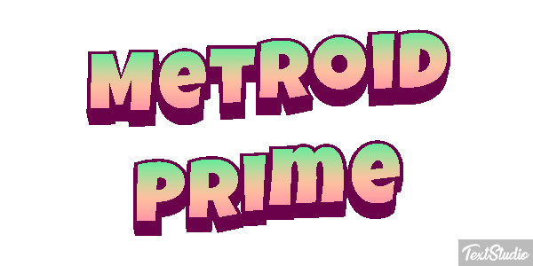 Metroid Prime Effetto testo