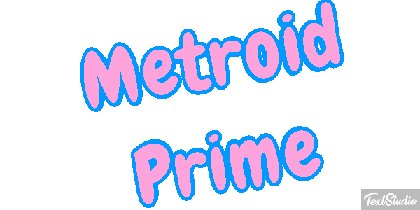 Metroid Prime Effetto testo