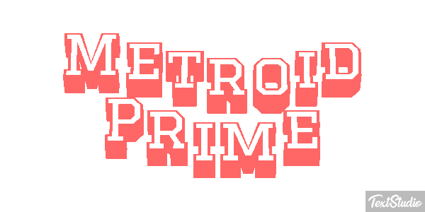 Metroid Prime Effetto testo