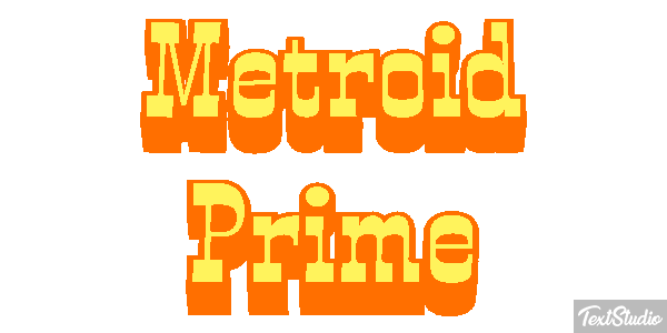 Metroid Prime Effetto testo