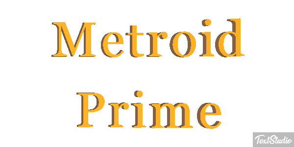 Metroid Prime Effetto testo