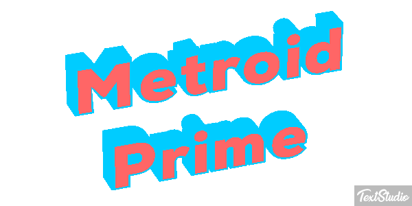 Metroid Prime Effetto testo
