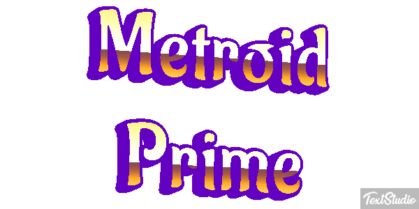 Metroid Prime Effetto testo