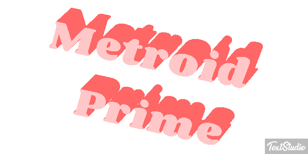 Metroid Prime Effetto testo