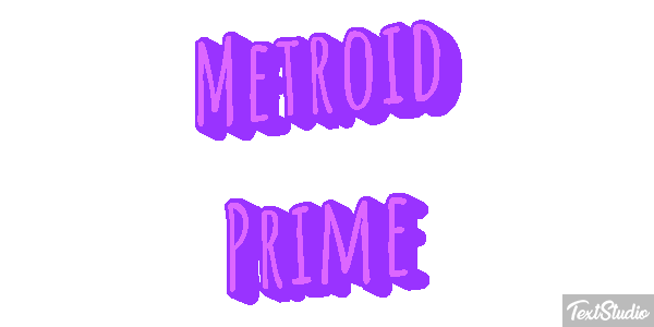 Metroid Prime Effetto testo