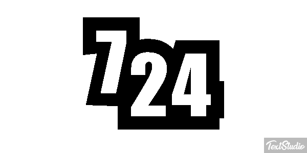 724 Texteffekt