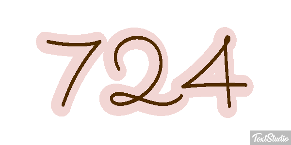 724 Texteffekt