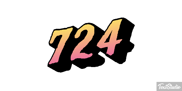724 Texteffekt
