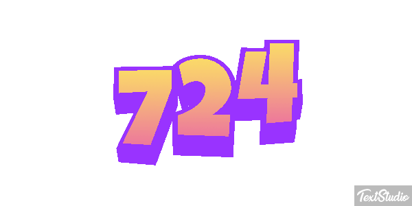 724 Texteffekt