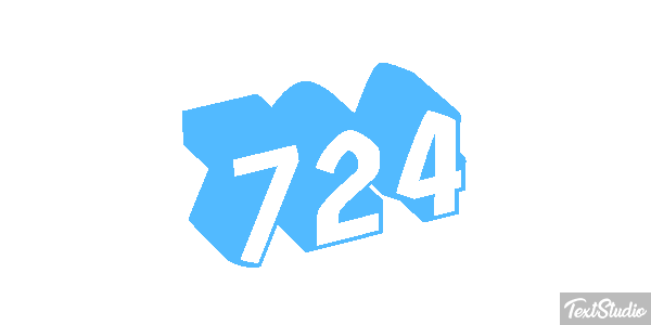 724 Texteffekt