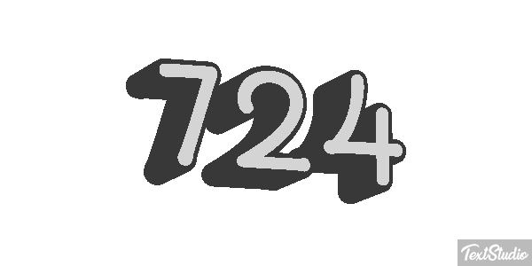 724 Texteffekt