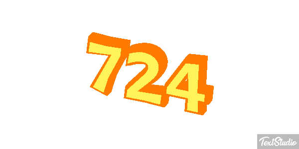 724 Texteffekt