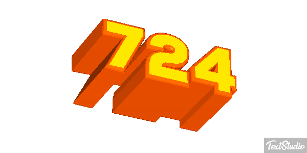 724 Texteffekt