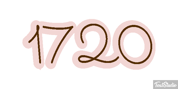 1720 Efecto de texto