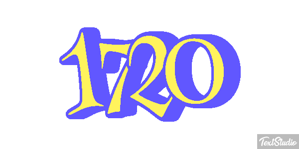 1720 Efecto de texto