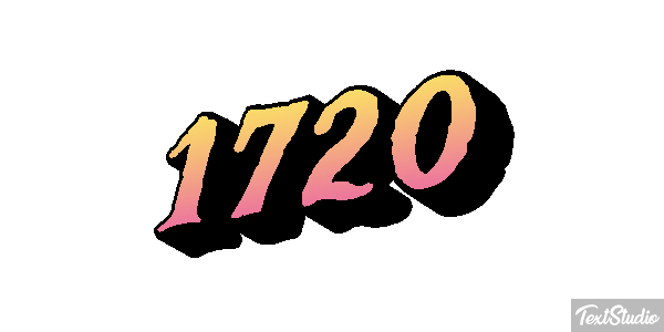 1720 Efecto de texto