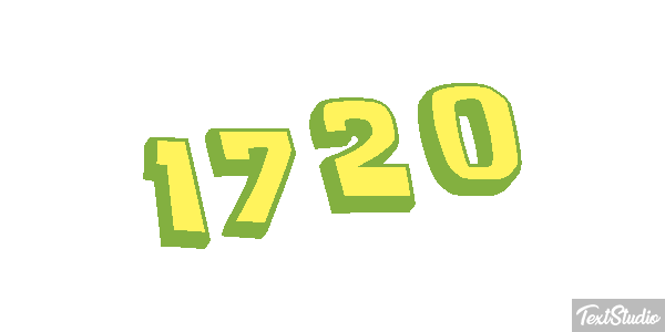 1720 Efecto de texto